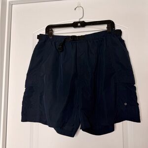 Kipling Classics Vintage Board Shorts Swim Trunks Size L Navy Blue